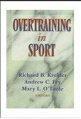 Overtraining in Sport 