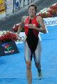 Sharon Finishing Worlds 2001